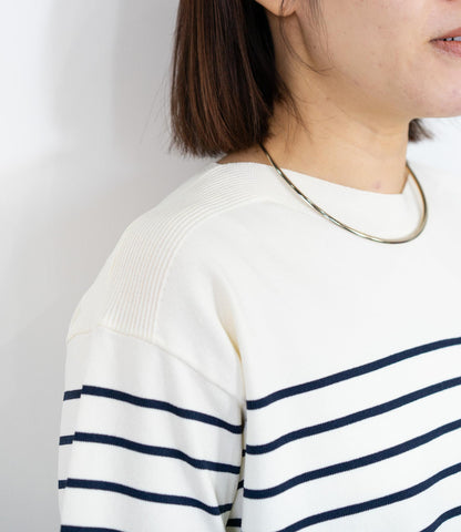 ハーフスリーブニット