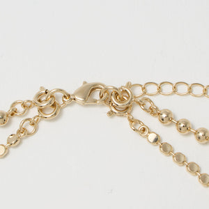 ボール×サークル チェーン 3WAY ネックレス