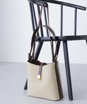 スウェードコンビワンショルダーバッグ