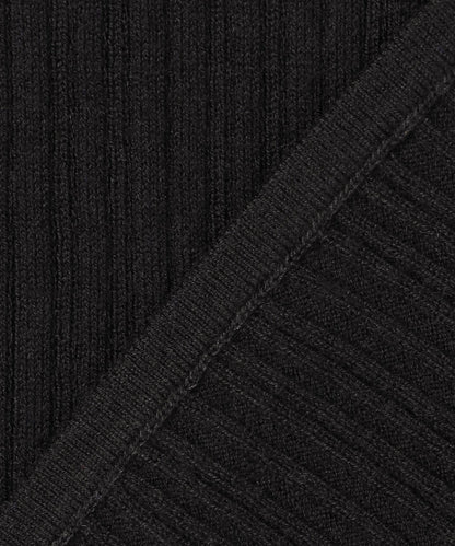 ハイゲージニット ヘンリーネックトップス