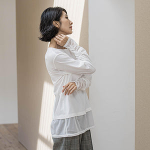 【WEB限定】”重ねるだけで格上げ”レイヤードインナー