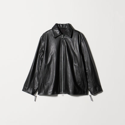 シープレザー フロントジップ ジャケット