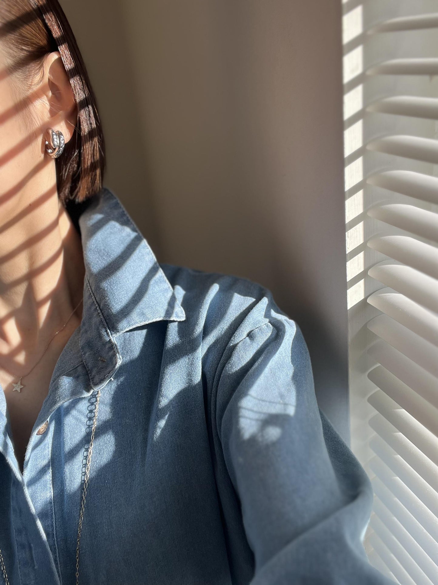 デニムワンピース