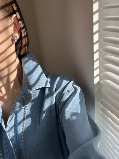 デニムワンピース