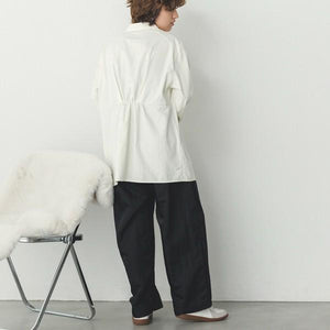 バックギャザーシャツ