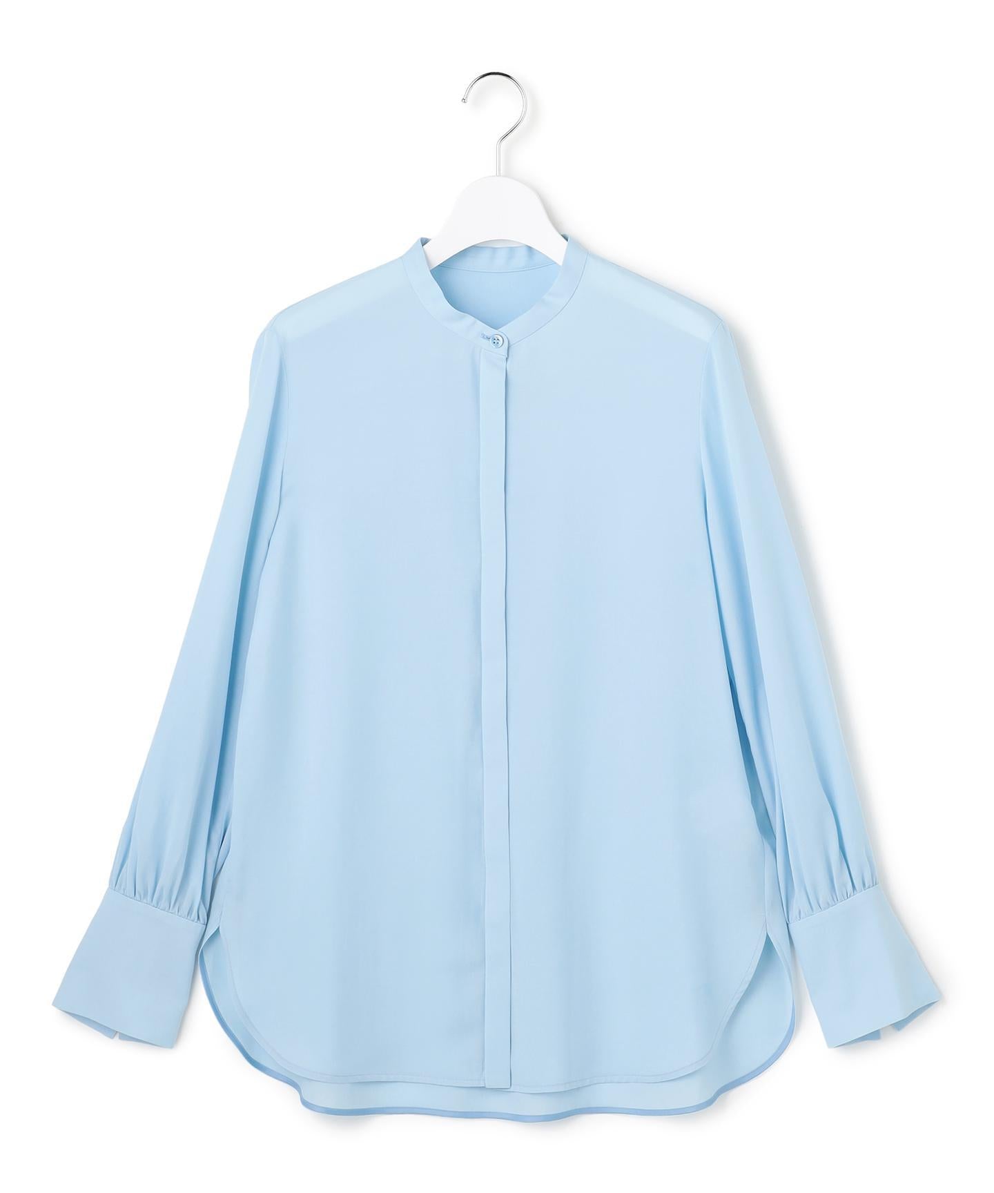 セルロースシルクビエラ ボウタイ付きブラウス