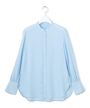 セルロースシルクビエラ ボウタイ付きブラウス