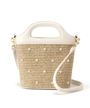 PPパールドットショルダーバッグ