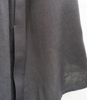 とろみバンドカラーブラウス