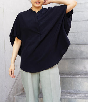 タンブラーブッチャーコクーンブラウス