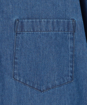 ライトダンガリー デニムシャツ