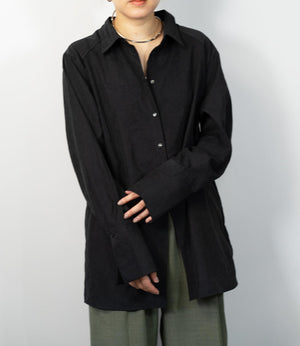 バックギャザーシャツ