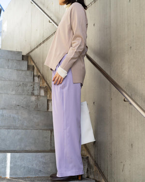 パールボタンVネックカーディガン