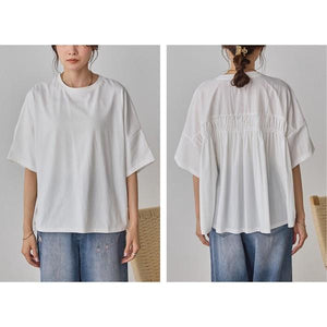 バックギャザードルマンTシャツ