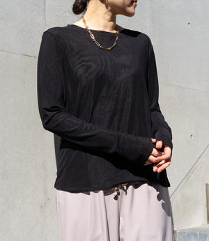 ダブルチュールカットソー