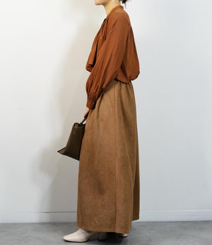 レイヤードライクエアリーブラウス