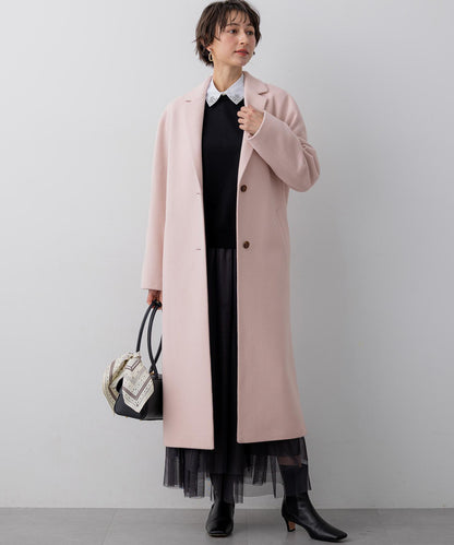 ウールモッサ チェスターコート