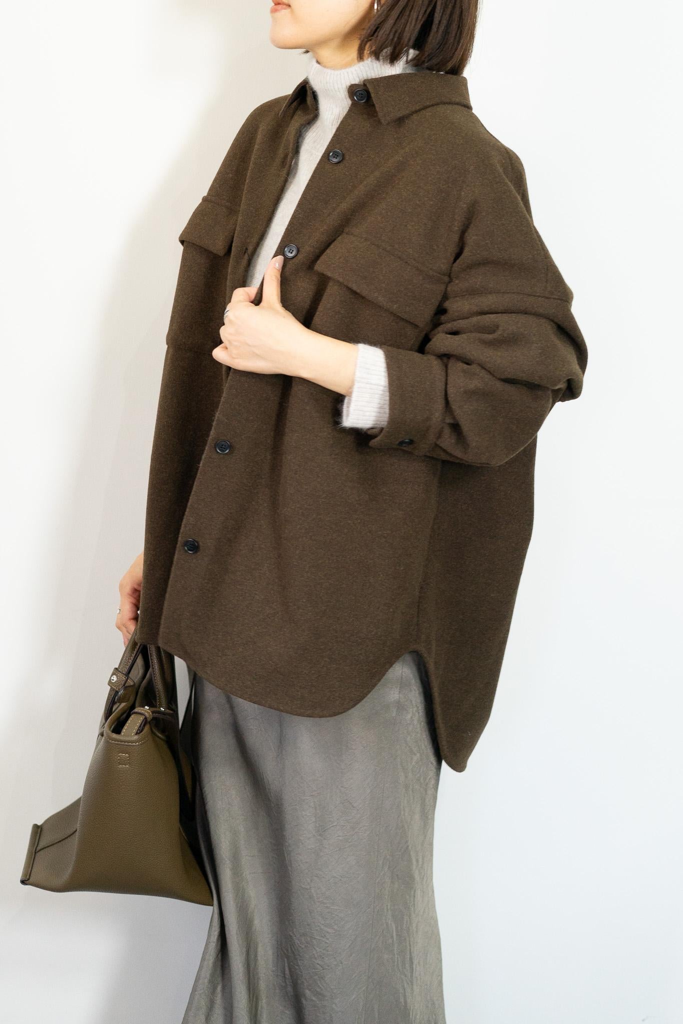 ウールライクCPOアウター