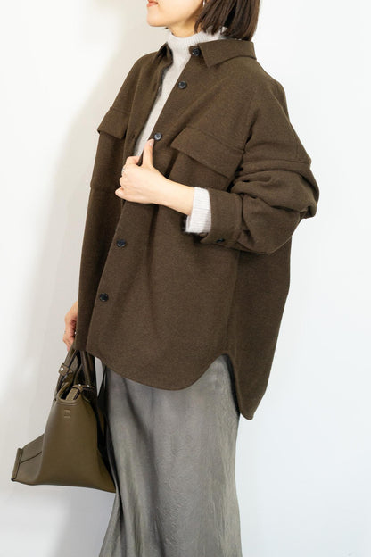 ウールライクCPOアウター