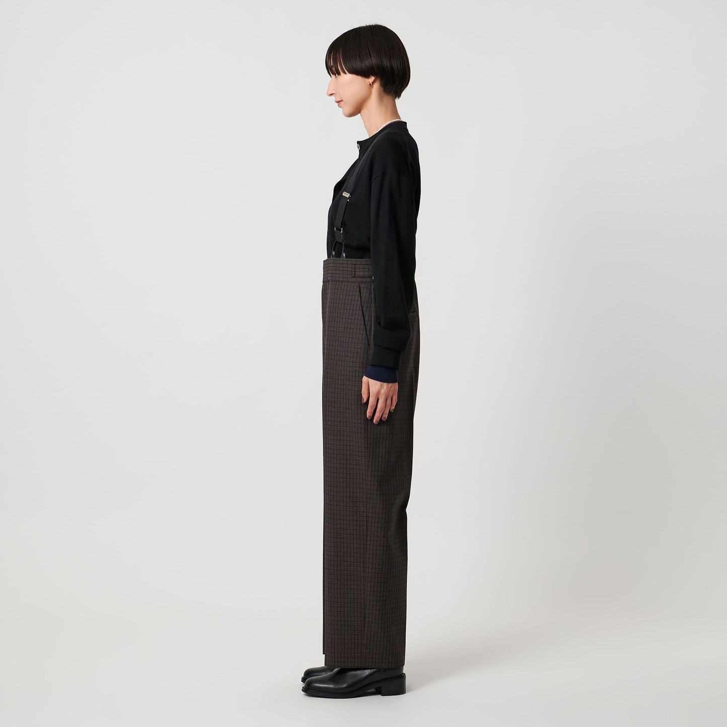 ガンクラブ チェック パンツ