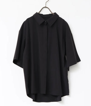 【接触冷感】バックタックオーバーシャツ