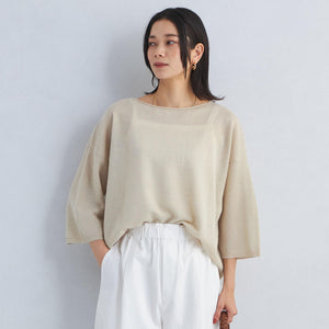 ラミー ルージー ニット プルオーバー -ウォッシャブル-