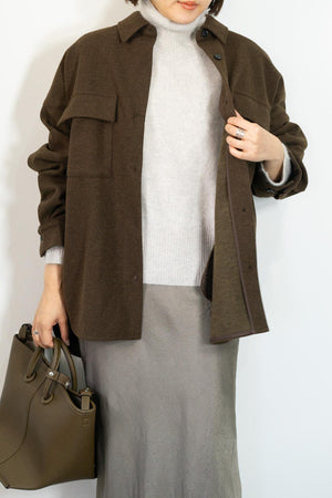 ウールライクCPOアウター