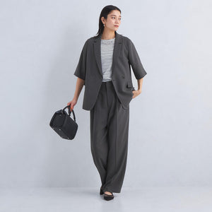 エアシカル ショート スリーブ ジャケット -マシンウォッシャブル・ストレッチ・UVカット-