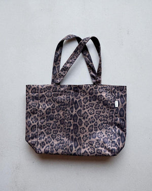 レオパード スエードショルダーバッグ