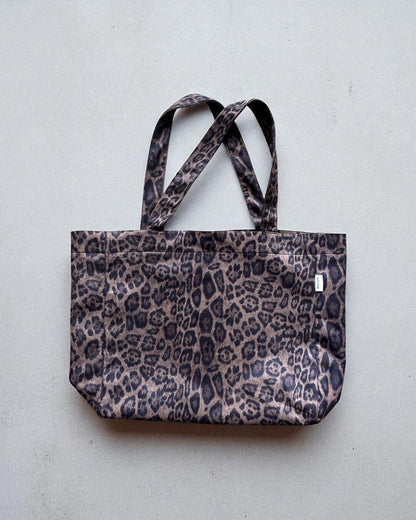 レオパード スエードショルダーバッグ