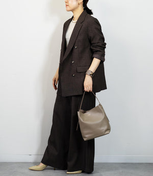 グレンチェックダイージーパンツ