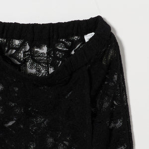 レース レイヤード スカート