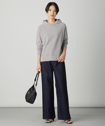 BASIC STRETCH DENIM ワイド ストレート デニム