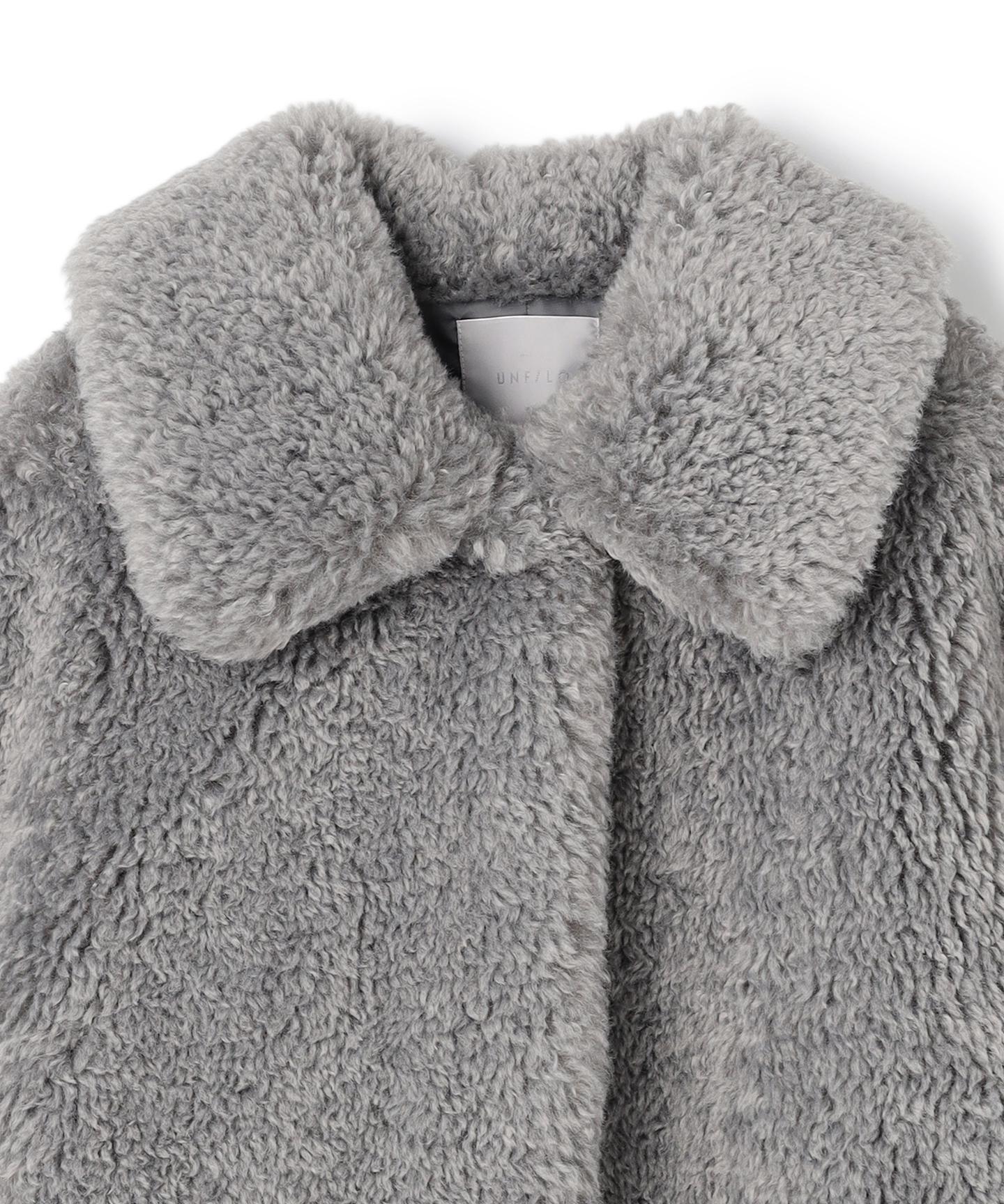 エコファー ステンカラーコート