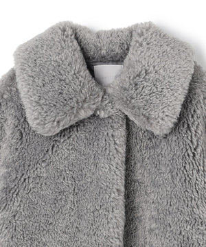 エコファー ステンカラーコート