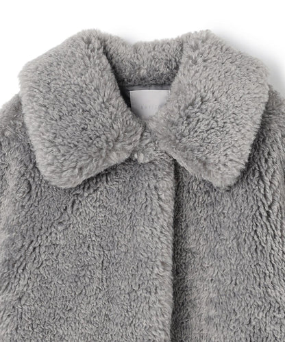 エコファー ステンカラーコート