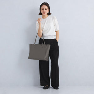 【WEB限定】ワンポイント シンプル トートバッグ（ソフトPCバッグ付） / A4 / 通勤