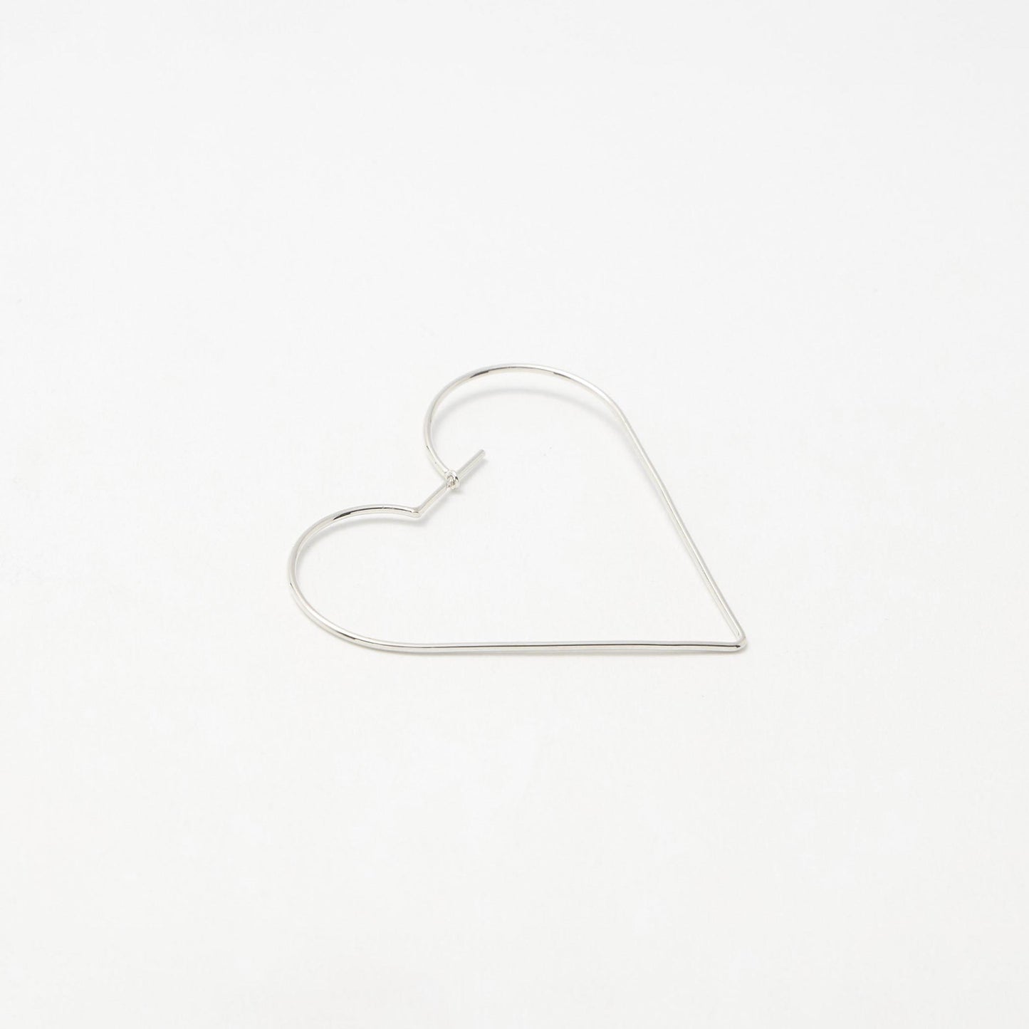 SILVER925 ハート ピアス