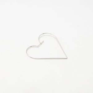 SILVER925 ハート ピアス