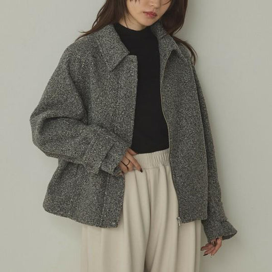 ミックスプードルショートアウター