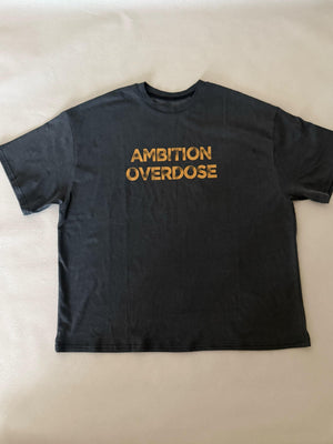 AMBITIONロゴヴィンテージライクT