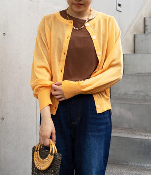 2wayドルマンシアーニットカーディガン