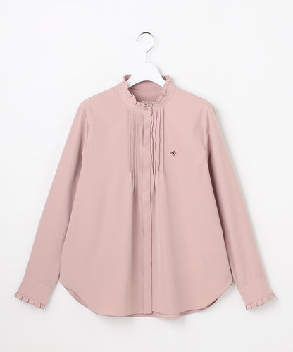 ピンタックフリル シャツ