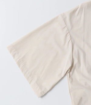 【接触冷感】バックタックオーバーシャツ