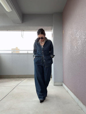 イージーデニムセットアップ