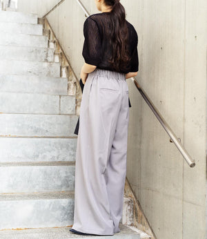 ストレッチツイルストレートスラックス