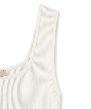 スゴ機能 リブタンクトップ