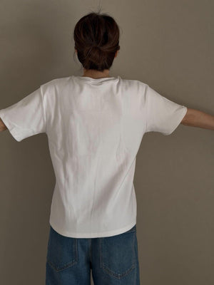 アーティストフロッキーロゴTシャツ