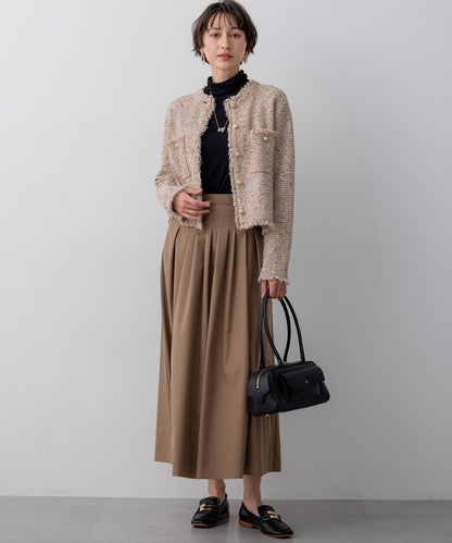 ブライトタフタ タック スカート