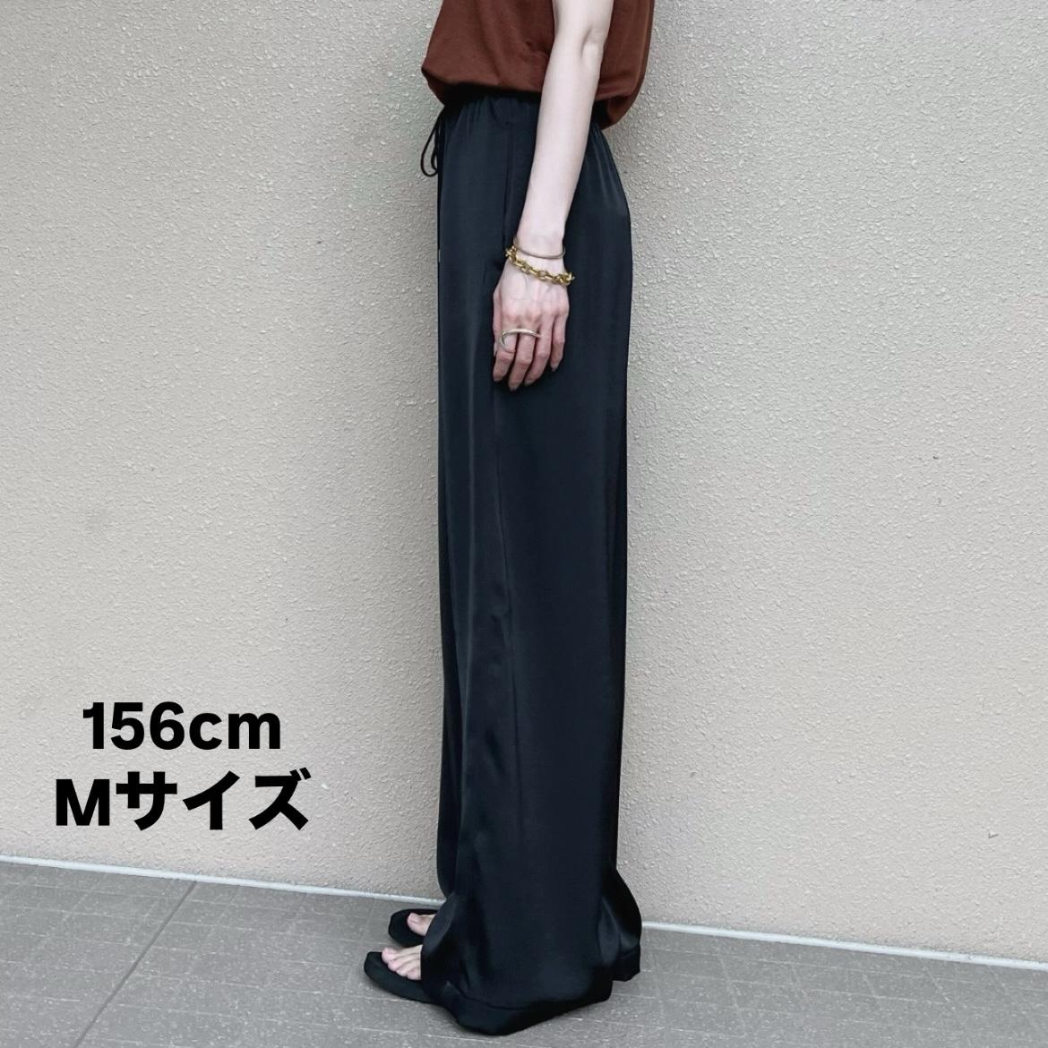 カームサテンイージーパンツ